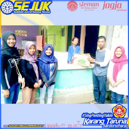 Program Sedekah Jumat Karang Taruna (SEJUK) edisi 9 Februari 2018